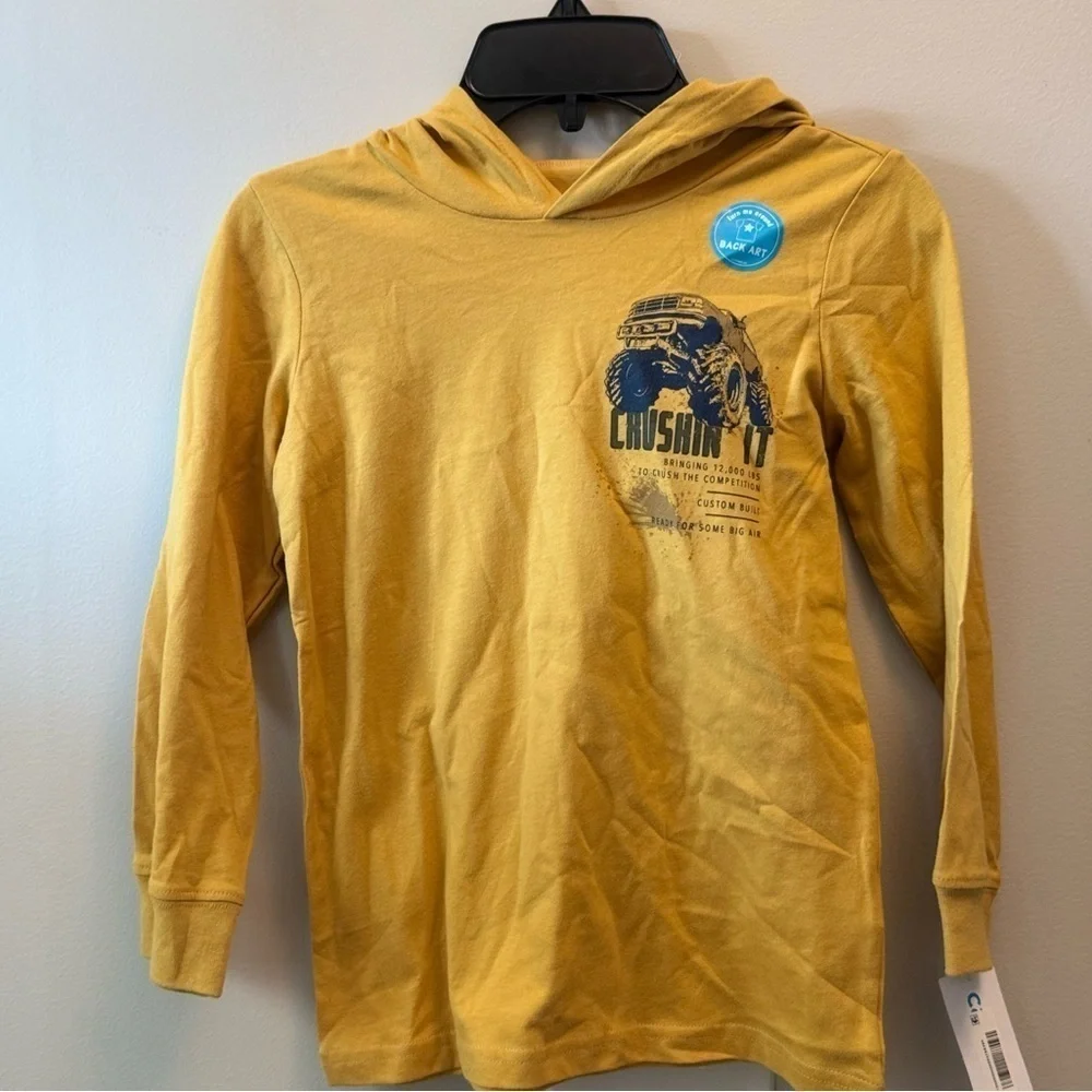 Carter’s Boys  7/7AHooded Graphic Tee  Hooded Tee Shirt T-shirt